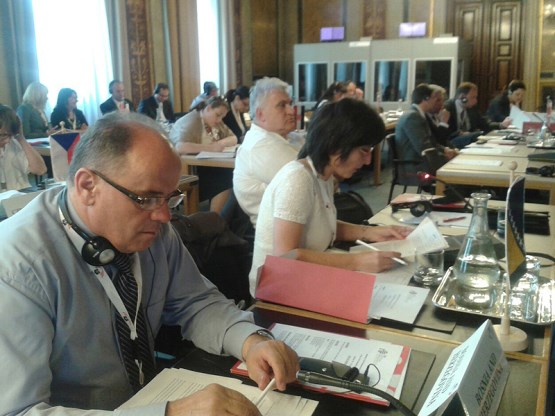 Članovi Stalne delegacije PSBiH u Beču na sastanku Odbora Parlamentarne dimenzije CEI posvećenom obrazovanju